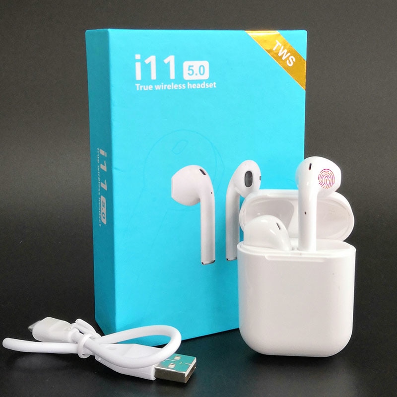 i11 Bluetooth слушалки со микрофон