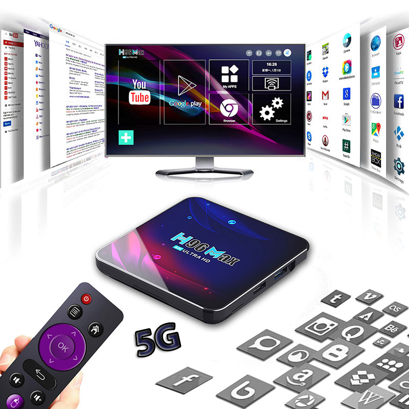 MYAI SMART TV BOX со илјадници канали + 5G