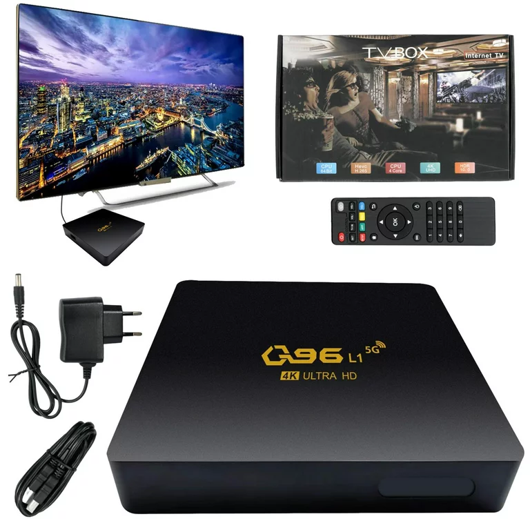 Андроид Бокс Q96 – 8+128GB со QUAD CORE